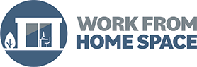 work from home space logo